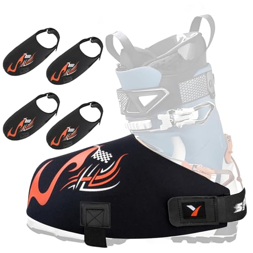 Yncotte 2 Pairs Ski Boot Covers