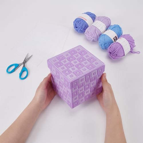 Fil de 4 couleurs pour broderie et kit de point de croix débutant - 5