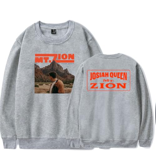 Josiah Queen Merch MT. ZION Crewneck Sweatshirt Women Men Streetwear Pullover Y2K Soft Music Merch