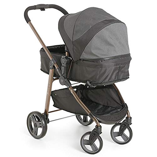 Carrinho de Bebê Travel System Galzerano Olympus Preto + Cocoon