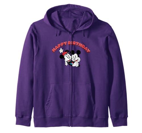 Mickey et Minnie Mouse sweat à fermeture pour éviter le froid lors des fêtes