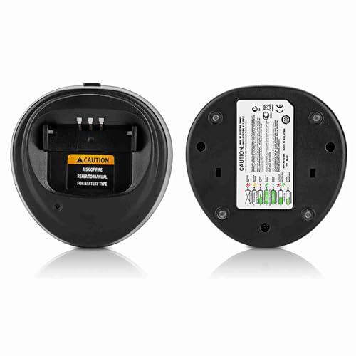 V BESTLIFE 12V Walkie Talkie Cargador Adaptador de Corriente para EP450 / GP3188 / GP3688 / CP040 EU Plug.(EU 100-240V)