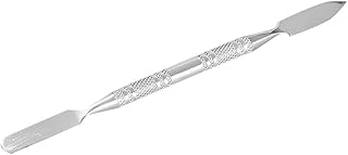 Wax Spatula, Stainless Steel Double - Ended Scar Wax Spatula Applicator Special Effects FX Makeup Tool for Mixing Cosmetics (S)
