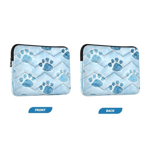 Funda impermeable para laptop 13 a 14 pulgadas azul miniatura 2