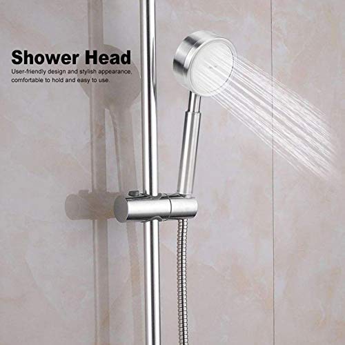alcachofa de la ducha Cabezal de ducha de mano de acero inoxidable, rociador de ducha con ahorro de agua a presión, accesorios de baño
