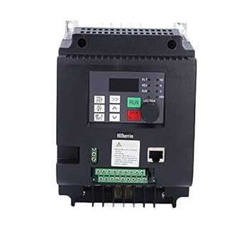 Convertitore inverter di frequenza, inverter monofase da 220 V a trifase 380 V 5,5 kW multi velocità regolabile per pompe dell'acqua, macchine tessili