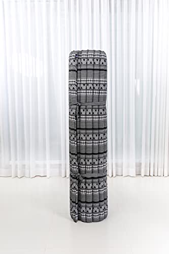 Image of Leewadee Extra Wide Thai Roll Mat 75 x 57 inches Kapok Firm