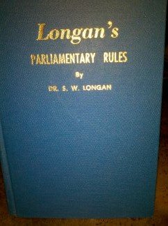 Hardcover Longan's parliamentary rules Book