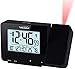 Youshiko Radio Control (Official 2025 MSF UK Version) Projection Alarm Clock, Bedroom Projector Clock Dual Alarms LCD Display Date Time