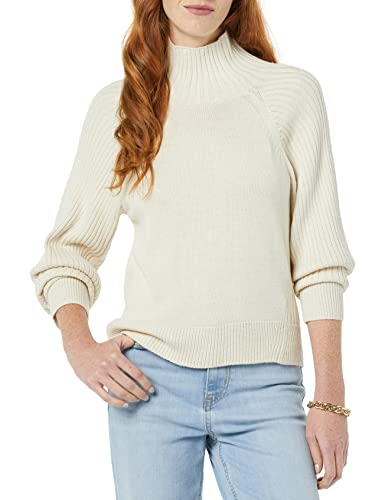 Amazon Essentials Damen Ultraweicher, Oversize-Crop-Kokonpullover (in Übergröße erhältlich) (Früher Daily Ritual), Sand Heide, XXL