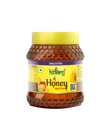Hitkary Honey - 500g (250gm + 250gm extra)