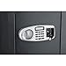 Fireproof Home Safe - Electronic Lockbox with Keypad, 2 Keys, and Interior Shelf - Protects Cash, Jewelry, Documents, and More by Paragon Safes (Gray)