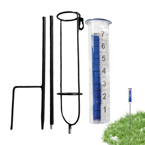 Medidor de lluvia para exteriores, medidor de lluvia digital para exteriores, medidor de lluvia de altura ajustable, medidor de lluvia, medidor de lluvia a prueba de congelación, herramienta de