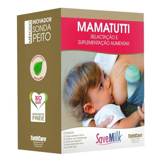 SaveMilk Mamatutti Relactador Com 10 Tubos Extensores Incolor/Rosca/Disco De Vedação Verde Claro
