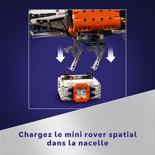 LEGO Technic Le Vaisseau Spatial Cargo VTOL LT81, Jouet de Construction, Set de Véhicule pour Enfants, Favorise le Jeu Créatif et l’Imagination, Idée Cadeau pour les Garçons et Filles Dès 10 Ans 42181