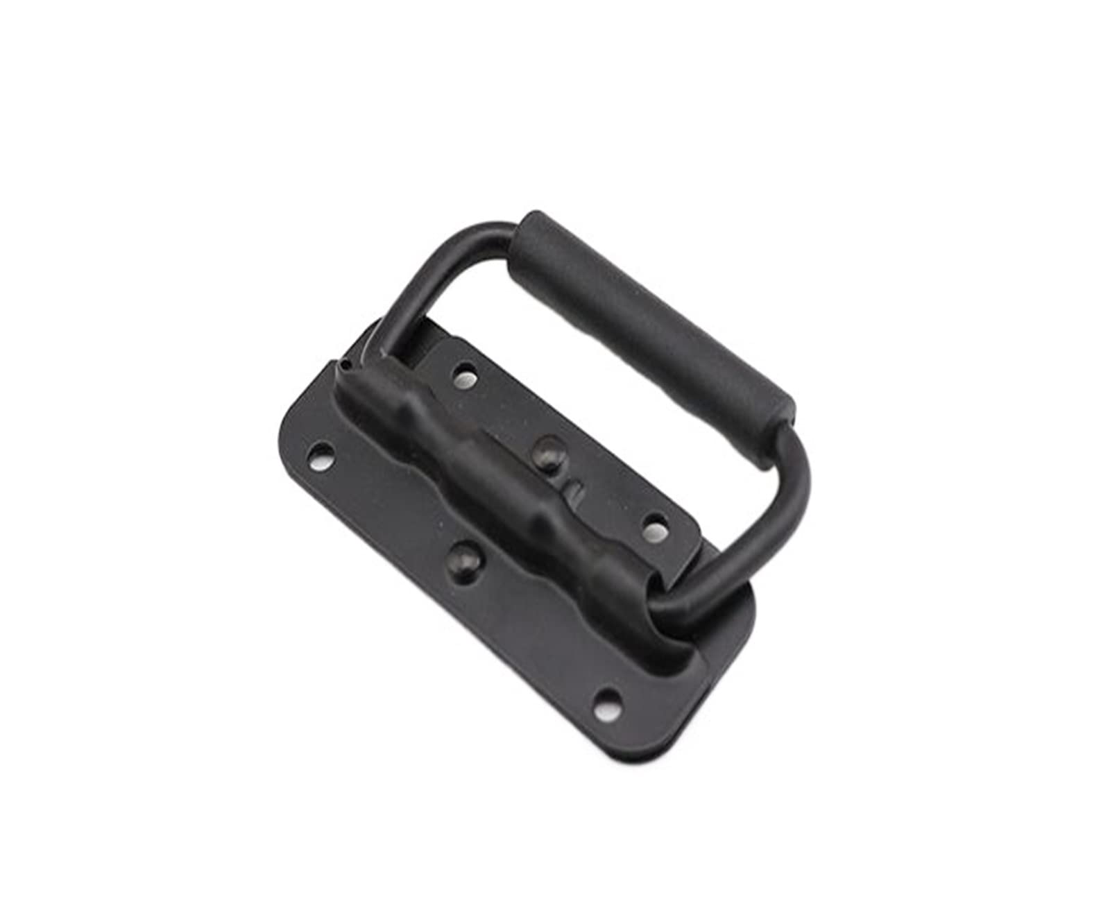 ROHCGHC recessed Foldable Handle, Luggage Spring Handle Folding HandleTool Box Movable Lock up Industrial Equipment Cabinet Activity Furniture Knobs Pull(110mm)