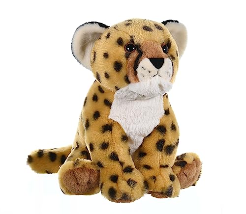Wild Republic Cheetah Cub Plush, 12" Stuffed Animal Toy