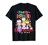 Girls Who Love Squishy Easily Distracted by Animal Squishies T-Shirt