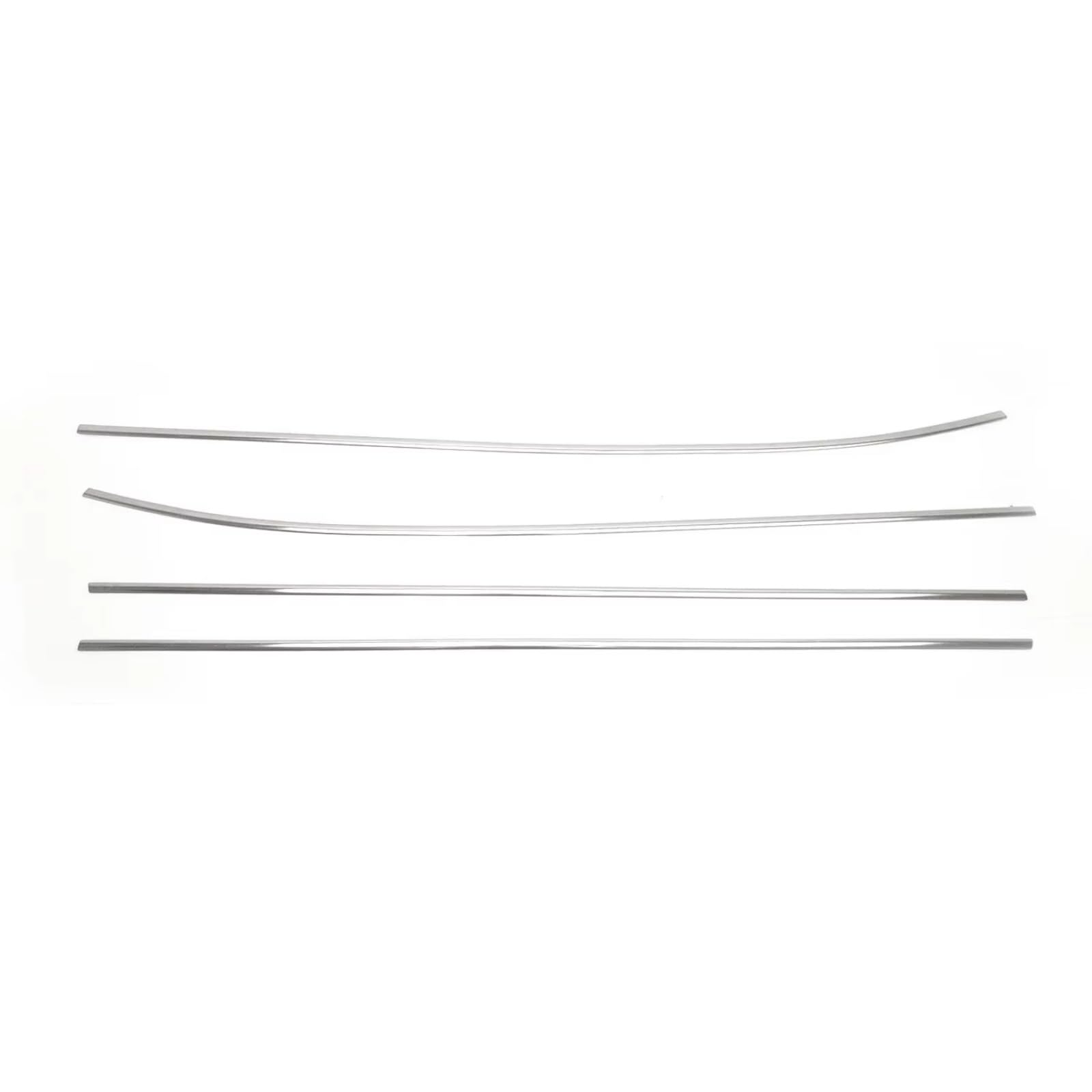 Iukmrt Chrome For Hyundai For Tuscon For Ix35 2010-2015 Window Glass Weatherstrip Door Outer Seal Belts Pressure Sealing Strip 82210-2S000 Car Door Seal Protector(Chrome)