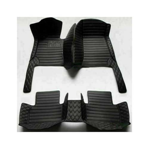 Tapis sol voiture en cuir imperméable 3D Chevy Pacifica 2016 2017 2018 2019 noir