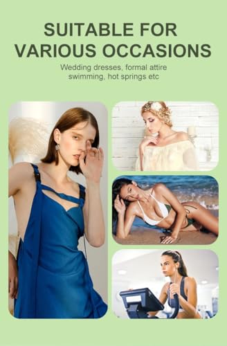 Bra for Women, Sticky Invisible Push Up Silicone Bra, 2025 New Clasp Bras for Backless Dress, Nude2