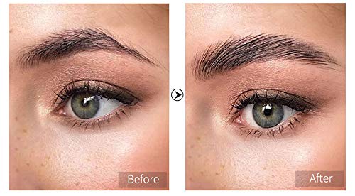Meifen 2 Pcs Eyebrow Soap Kit, 3D Feather Eyebrow Makeup Eyebrow Gel Lasting Waterproof and Stain-Proof Eyebrow Styling Hair