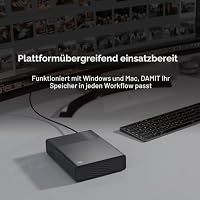 Seagate 24TB One Touch Desktop-Festplatte | USB-C (STNB24000400) – Ansicht 4