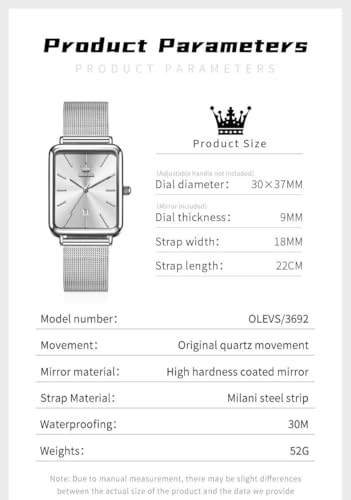 Image of OLEVS Watch for Women Analog Quartz Original Womens Watch Fashion Ultra Thin Minimalist Silicone Strap Waterproof Slim Watches for Ladies