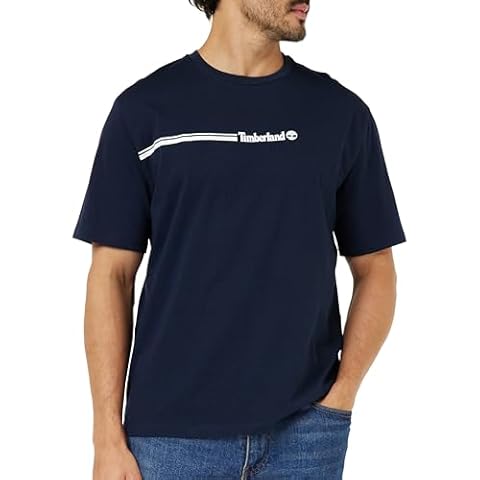 Timberland Men's Dark Sapphire T-Shirt Cover