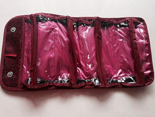 image for MORECON Makeup Bag/Travel Cosmetic Bags/Brush Pouch Toiletry Kit Fashi