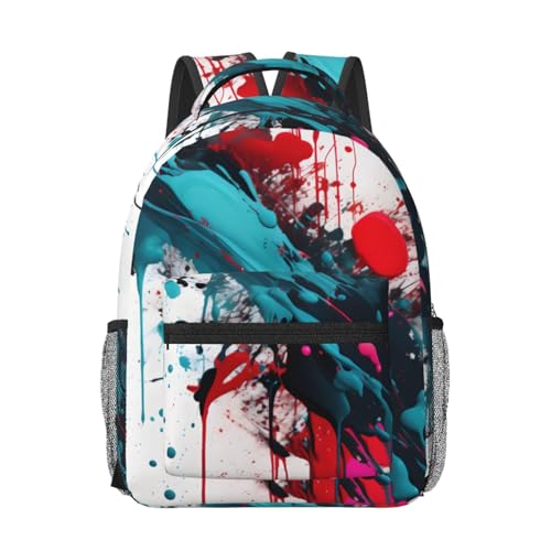 Sac à dos ordinateur abstrait pour le travail universitaire et les voyages en avion