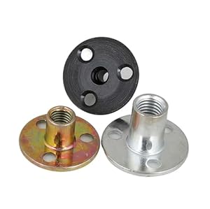 Chudou Dreiloch-Sicherungsflanschmutter 2/5/10 Stück