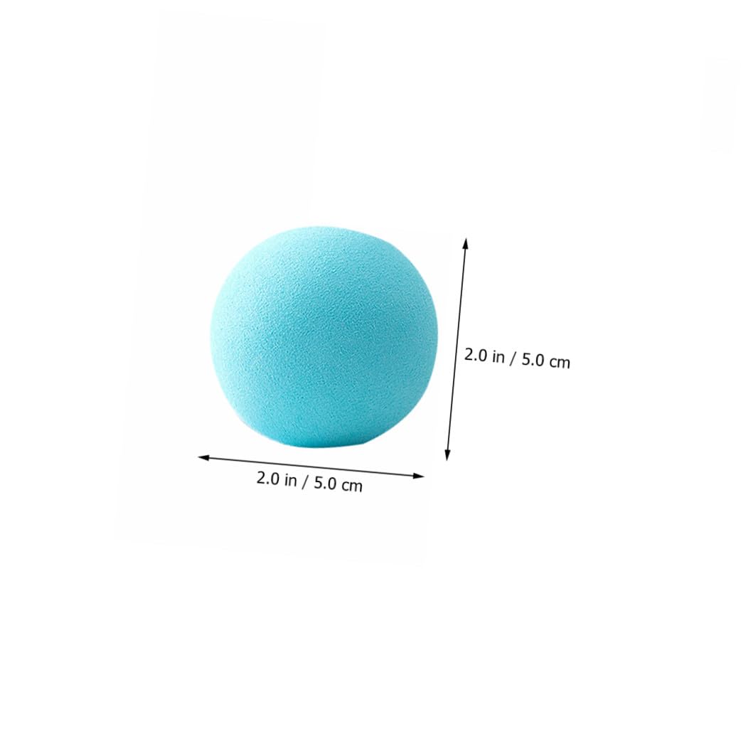 Lot de 6 Balles Sonores pour Chat, Jouet Interactif en Eva, Herbe à Chat, Sons de Simulation Animale, pour Intérieur