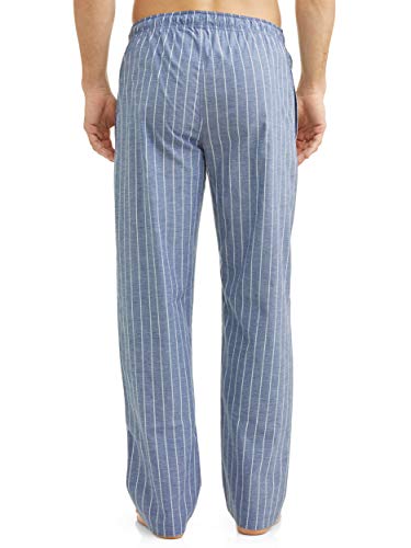 Hanes Men's & Big Men's Woven Plaid Stretchy Sleep Pant, Small2