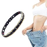 Magnetisches Lymphdrainage-Armband, Imagineitem Magnetisches Lymph-Entgiftungs-Armband Gewichtsverlust, Magnetfeldtherapie-Armband Anti-Schwellung, Fördert die Durchblutung (B)