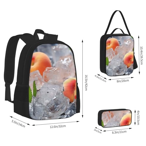 Sac à dos décontracté OUSIKA avec boîte déjeuner et trousse glaçons