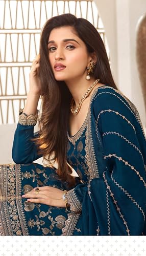 Image of Women's Wear Ready To Wear Designer Salwar Kameez Suits Indian Pakistani Beautiful Plazzo Pant Dress