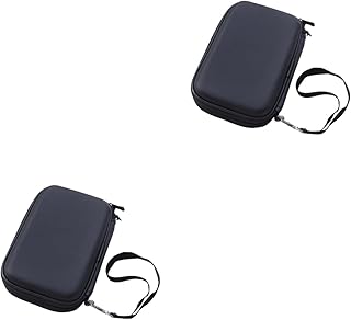 Mikikit Credit Card Storage Disk Drive Case 2 pcs Hard Drive Portable Disk Drive case Hard Disk Protective case USB Portable Hard Drive Case