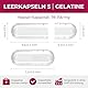 ATLEMISME Leere Gelatinekapseln Größe 5-100 Stück | Leere Kapseln zum Befüllen für Nahrungsergänzungsmittel mit 2 Mikrolöffeln | Hochwertige, luftdicht verpackte Kapseln für Kapselfüller
