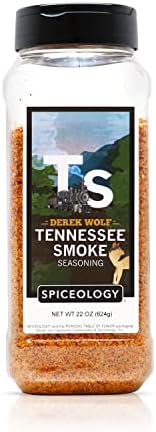 Spiceology Derek Wolf Tennessee Smoke Seasoning, 22 oz