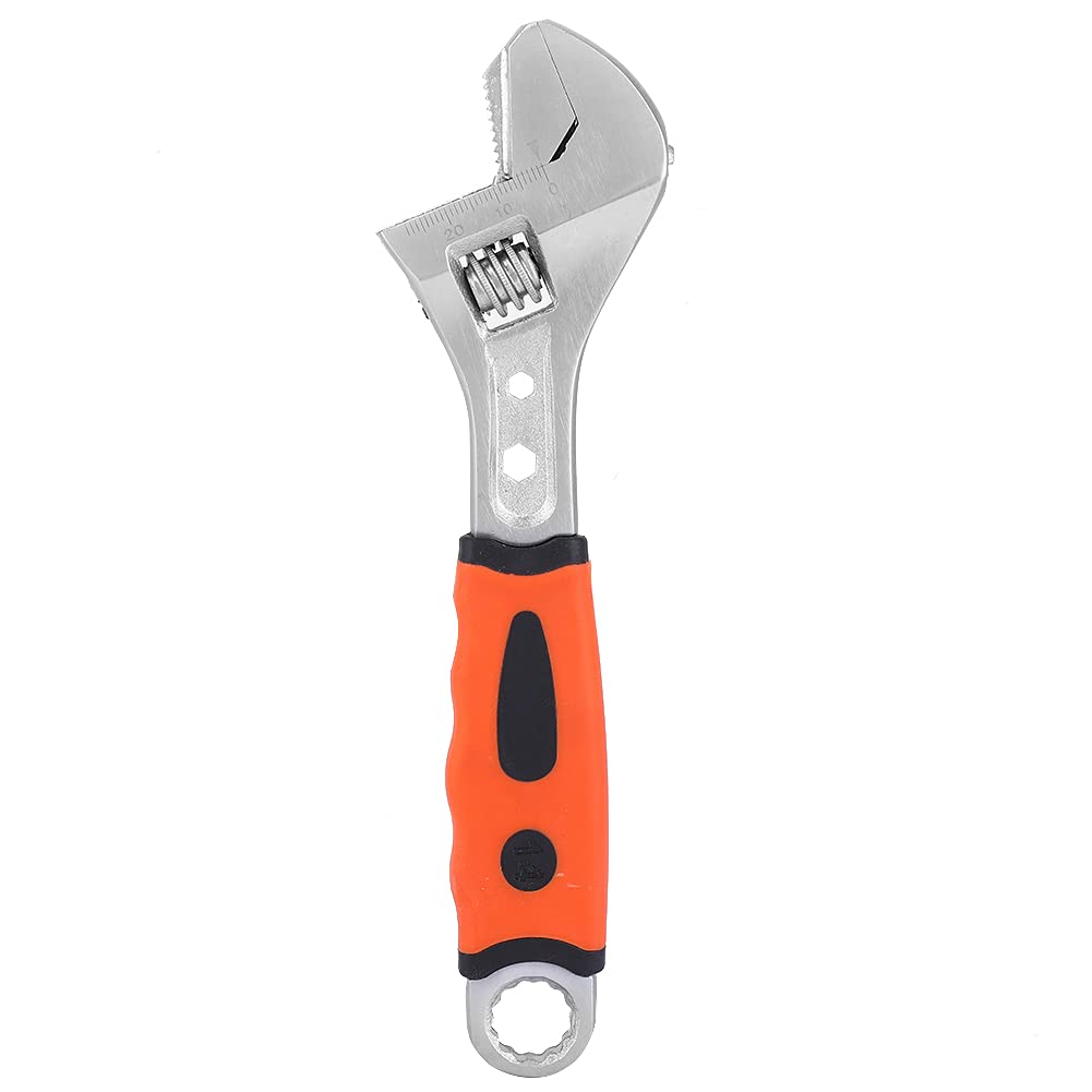 Wzddxunsf One Color Adjustable Wrench, Multifunction Steel Wrench, Automotive Repair Tool Plumbing For Motorcycles
