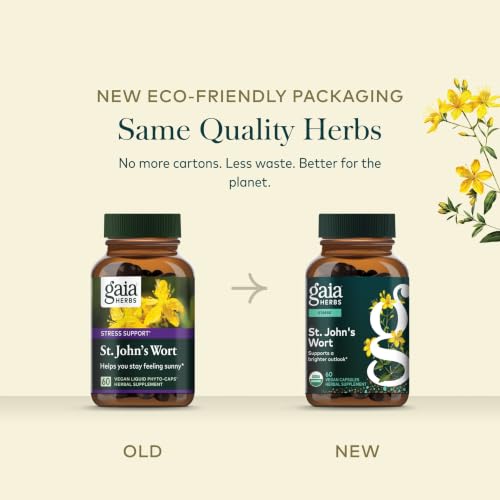 Gaia Herbs St. John's Wort Capsules