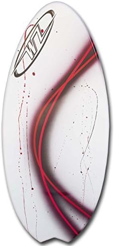 Wave Zone Skimboards Wave Zone Fish - 48 Fiberglass Fishtail Skimboard - Red