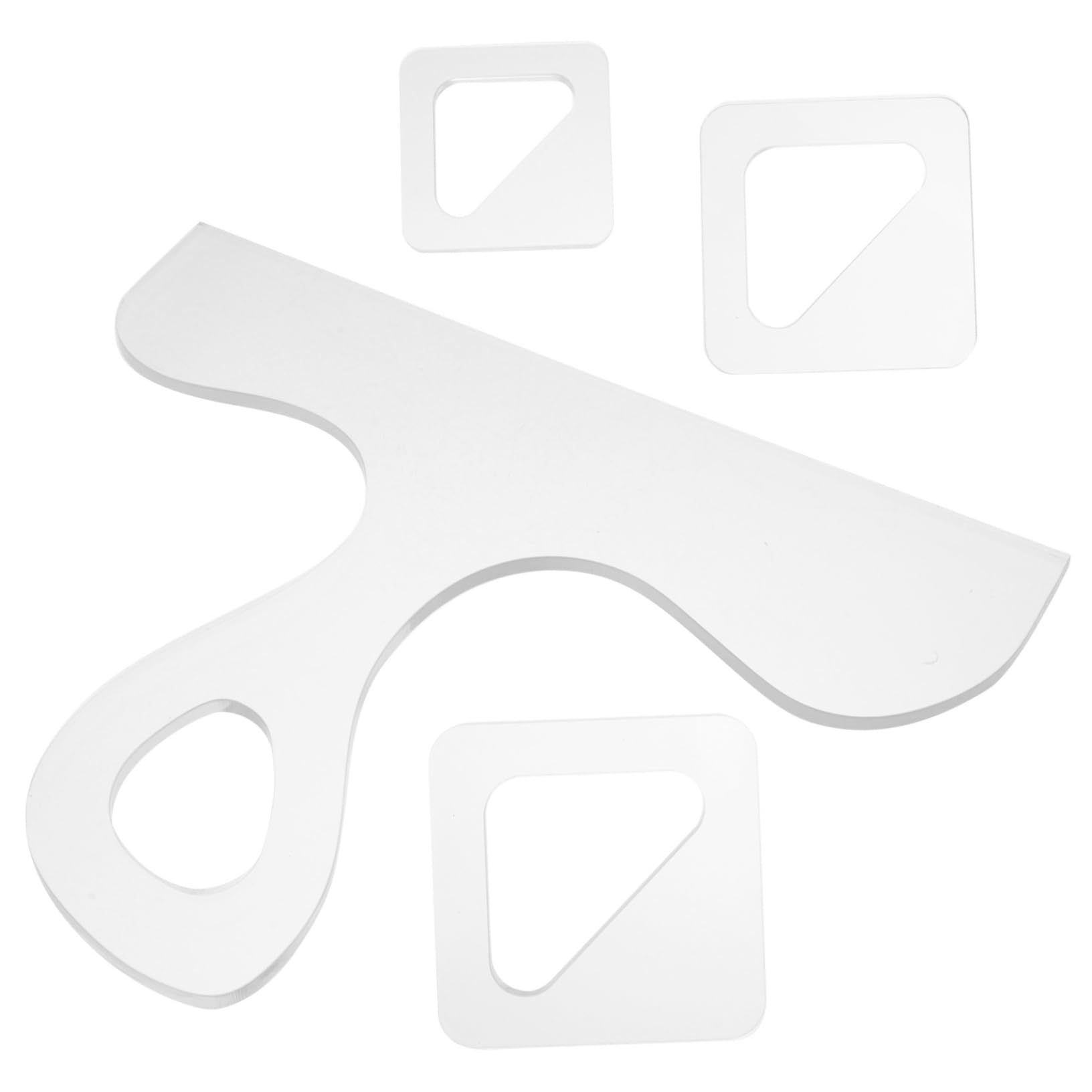 Pochoirs acrylique pour planche à découper et outils de menuiserie