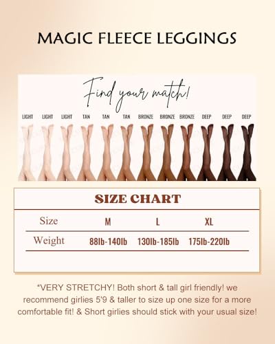 Geerta Magic Fleece Lined Leggings Women Winter Fur Lined Tights Plus Size3