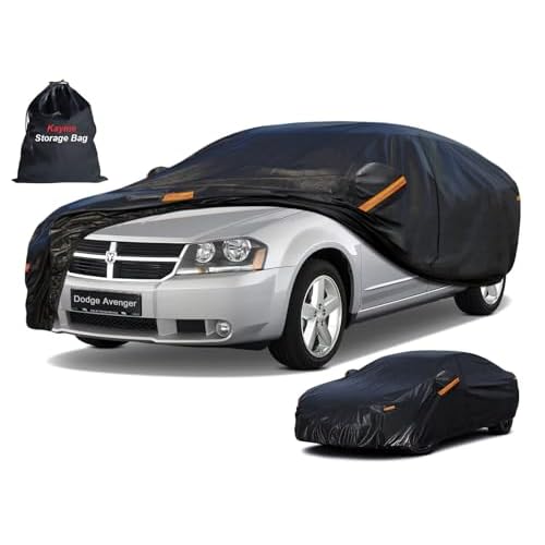 Kayme Heavy Duty Car Cover Waterproof All Weather, Custom Fit for Tesla Model S, Outdoor Full Exterior Cover with Charging Port and Breathable Ventilation Mesh, Sun and Rain Protection. grey