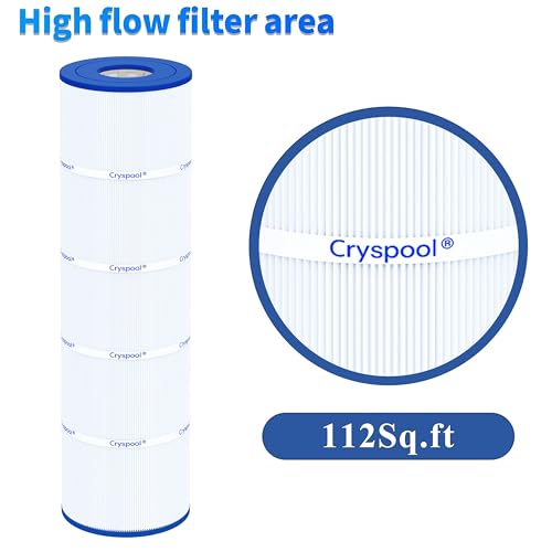 Cryspool® 07073 Filter Compatible with CX875RE, SwimClear C4520, C4500, C-7489, PA112, FC-1275, 4 ×112 Sq. Ft Pool Filter Cartridge, 4 Pack by Cryspool - Used condition - Image 6