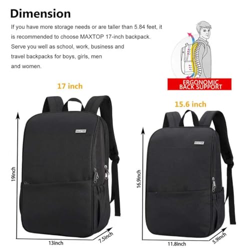 MAXTOP Deep Storage Laptop Backpack