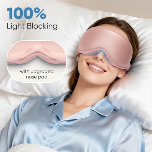 Sleep Mask Travel Case, Compact Lightweight Accessory for Travel and Daily Use - Weighted  detail image