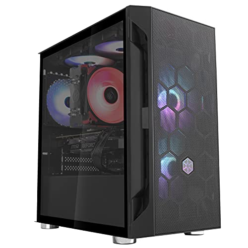 Silverstone FARA H1M Noir boîtier PC Micro Tower compact performant flux d'air maximal - 2
